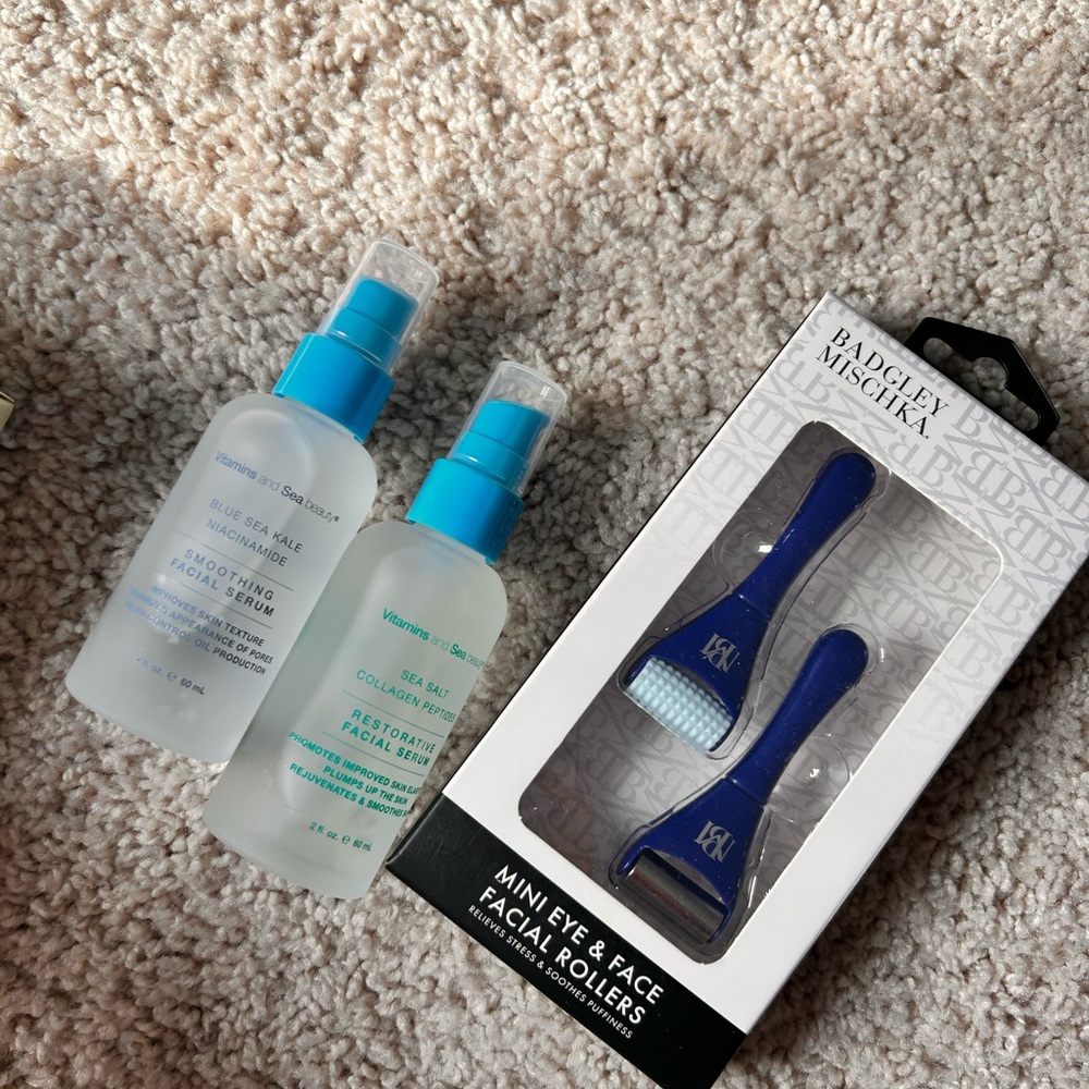 Face serums & facial rollers
